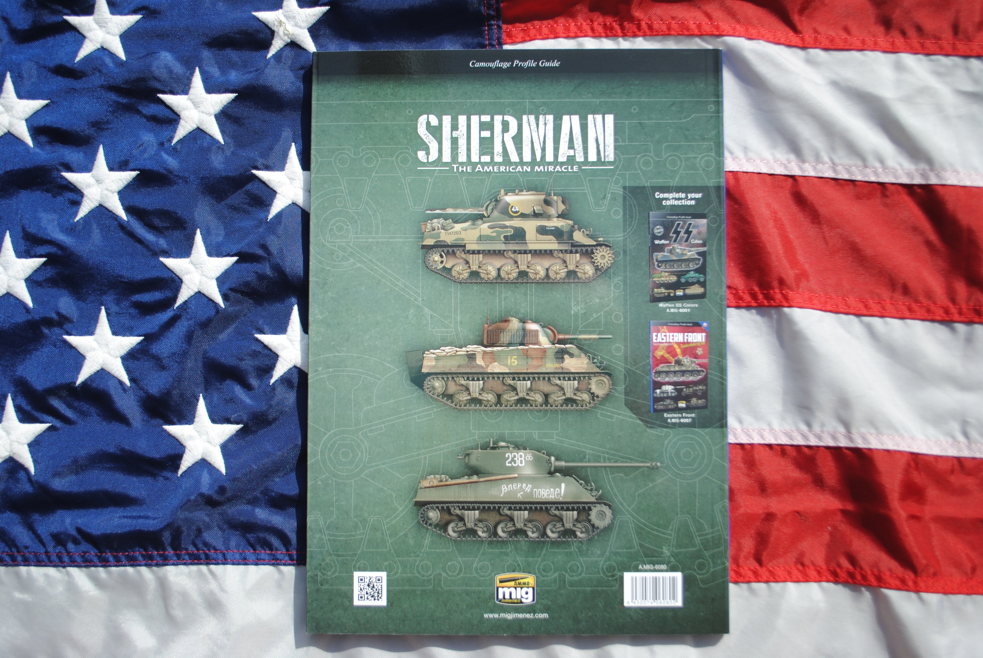 Ammo by MIG A.MIG 6080 SHERMAN - THE AMERICAN MIRACLE 'Camouflage Profile Guide'