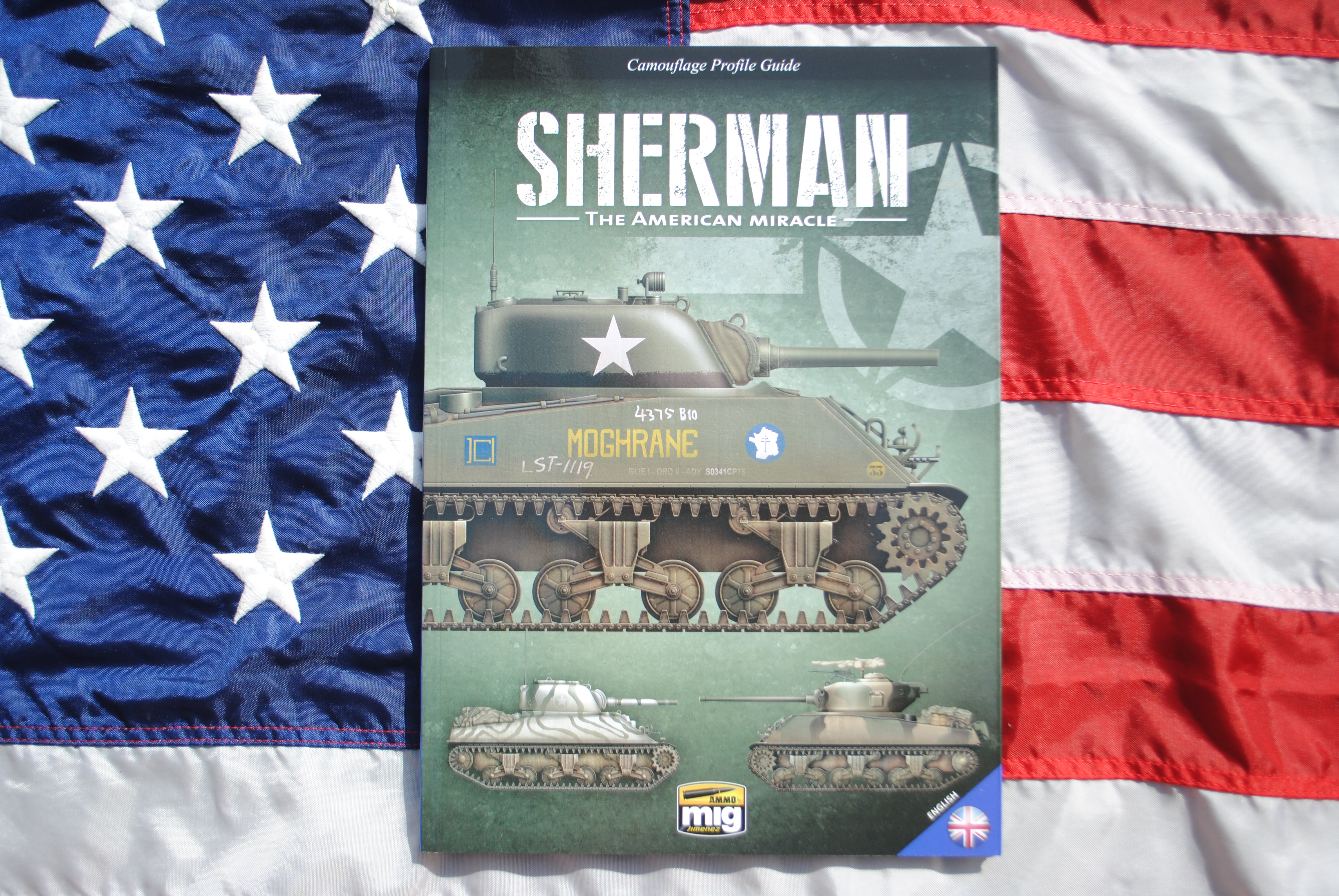 Ammo by MIG A.MIG 6080 SHERMAN - THE AMERICAN MIRACLE 'Camouflage Profile Guide'