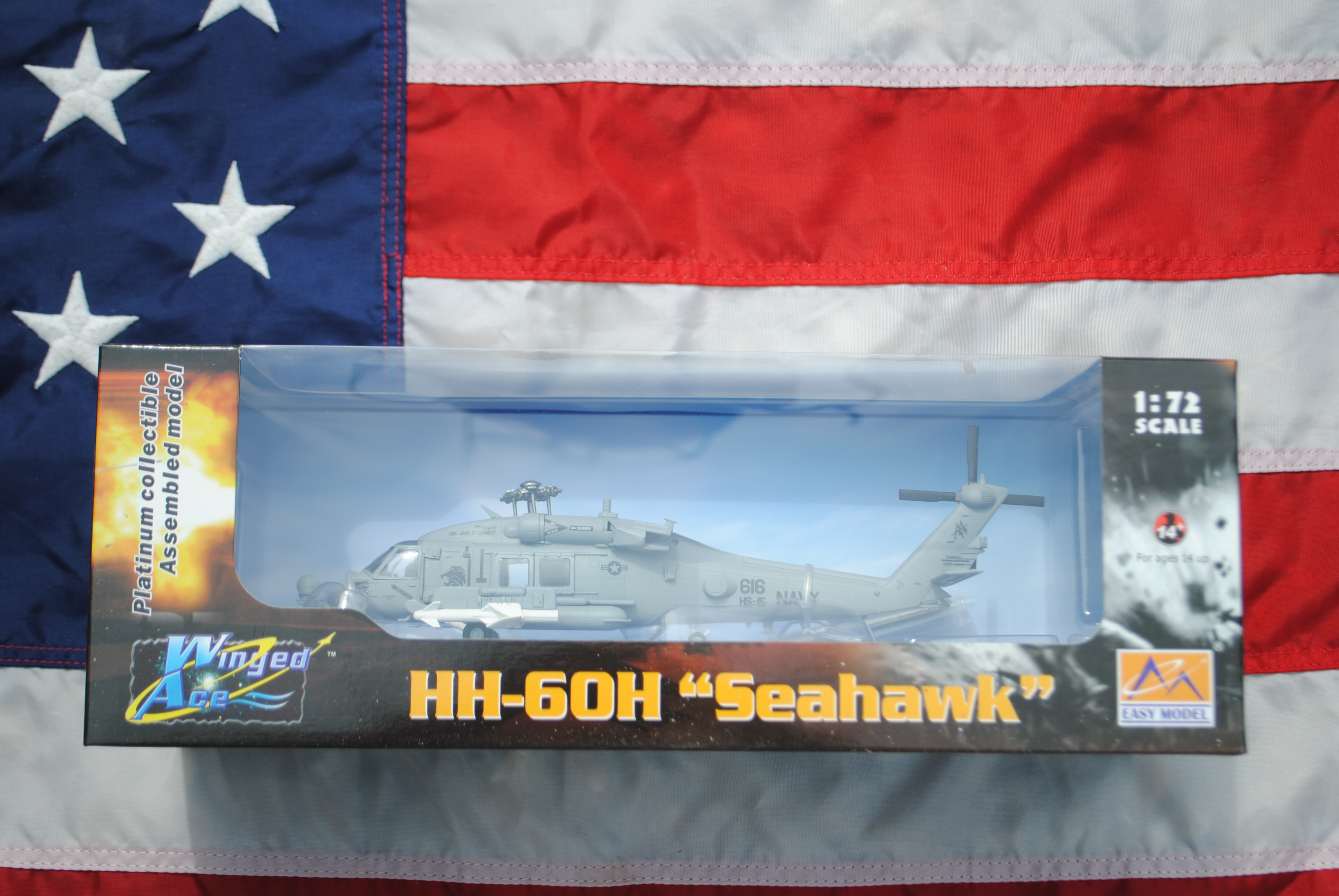Easy Model 1:72 HH-60H Seahawk USN HS-15 Red Lions AG615 