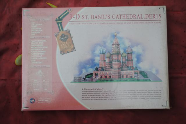 IDA 3D paper models DER15 St. BASIL's CATHEDRAL