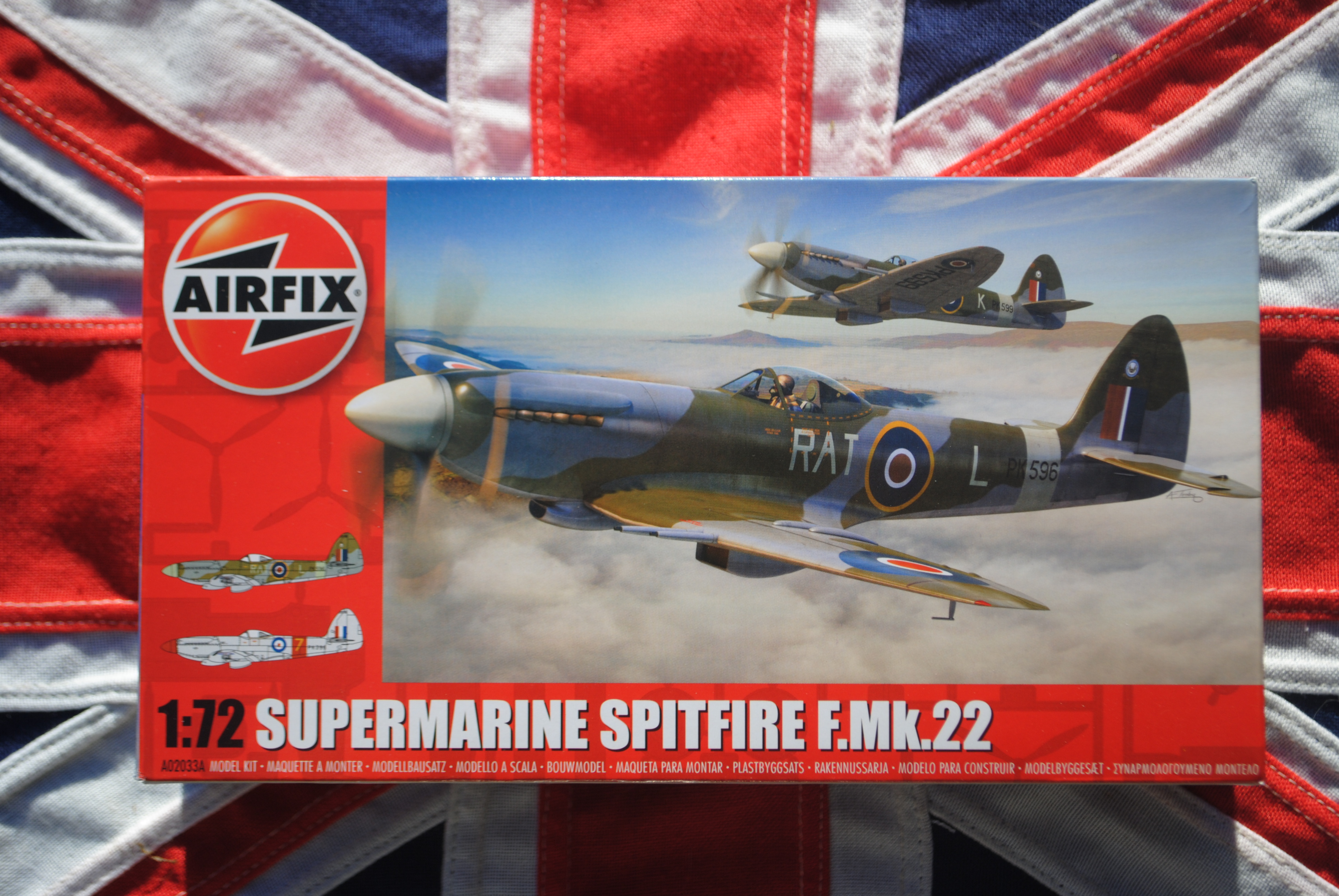 Airfix A02033A Supermarine Spitfire F.Mk.22
