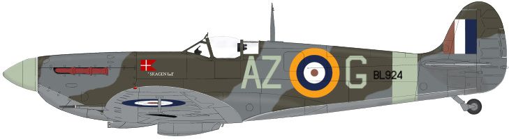 DeAGOSTINI LG09 Supermarine Spitfire Mk.Vb 'RAF No.234 (Madras Presidency) Sqn.'