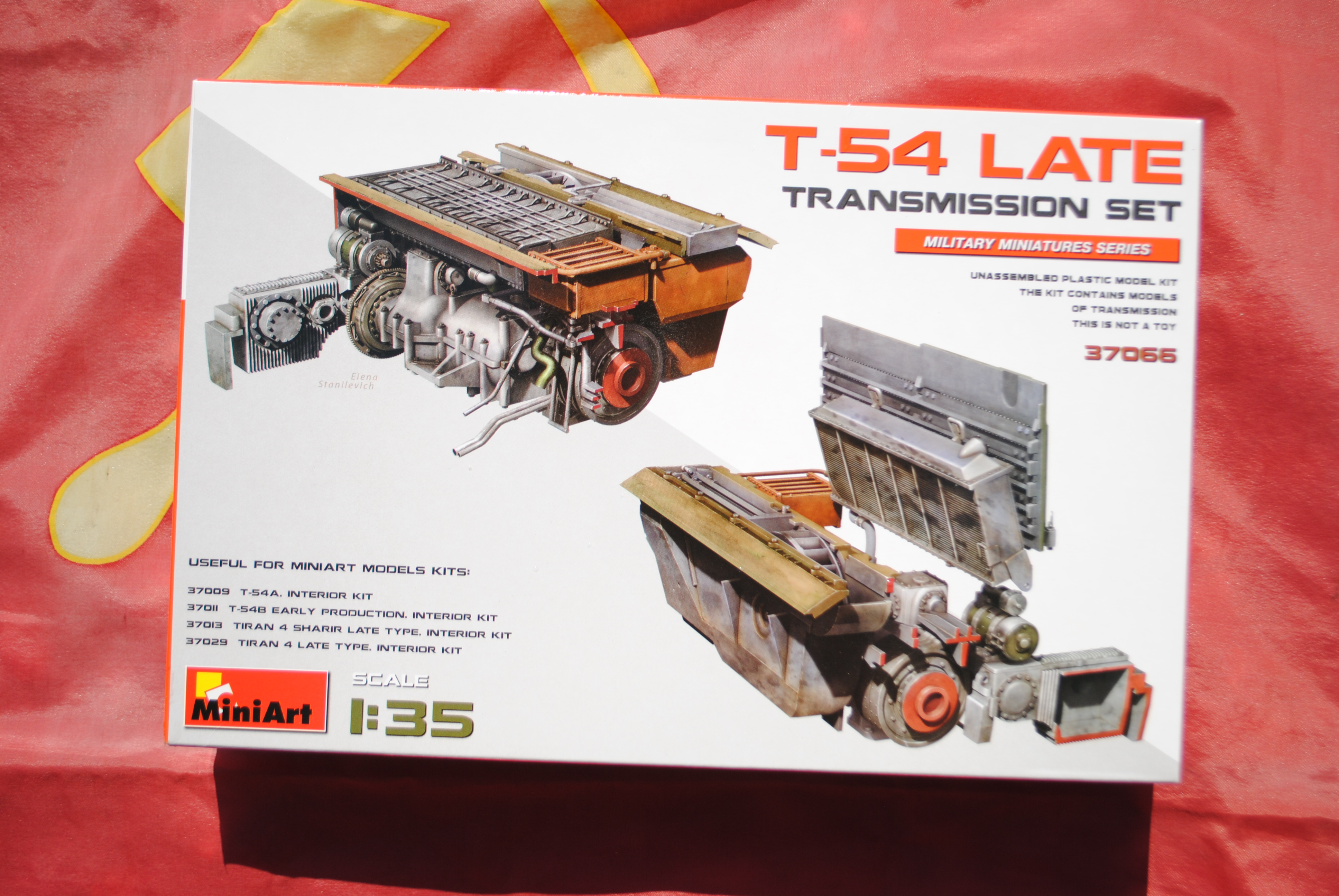 Mini Art 37066 T-54 LATE Transmission Set