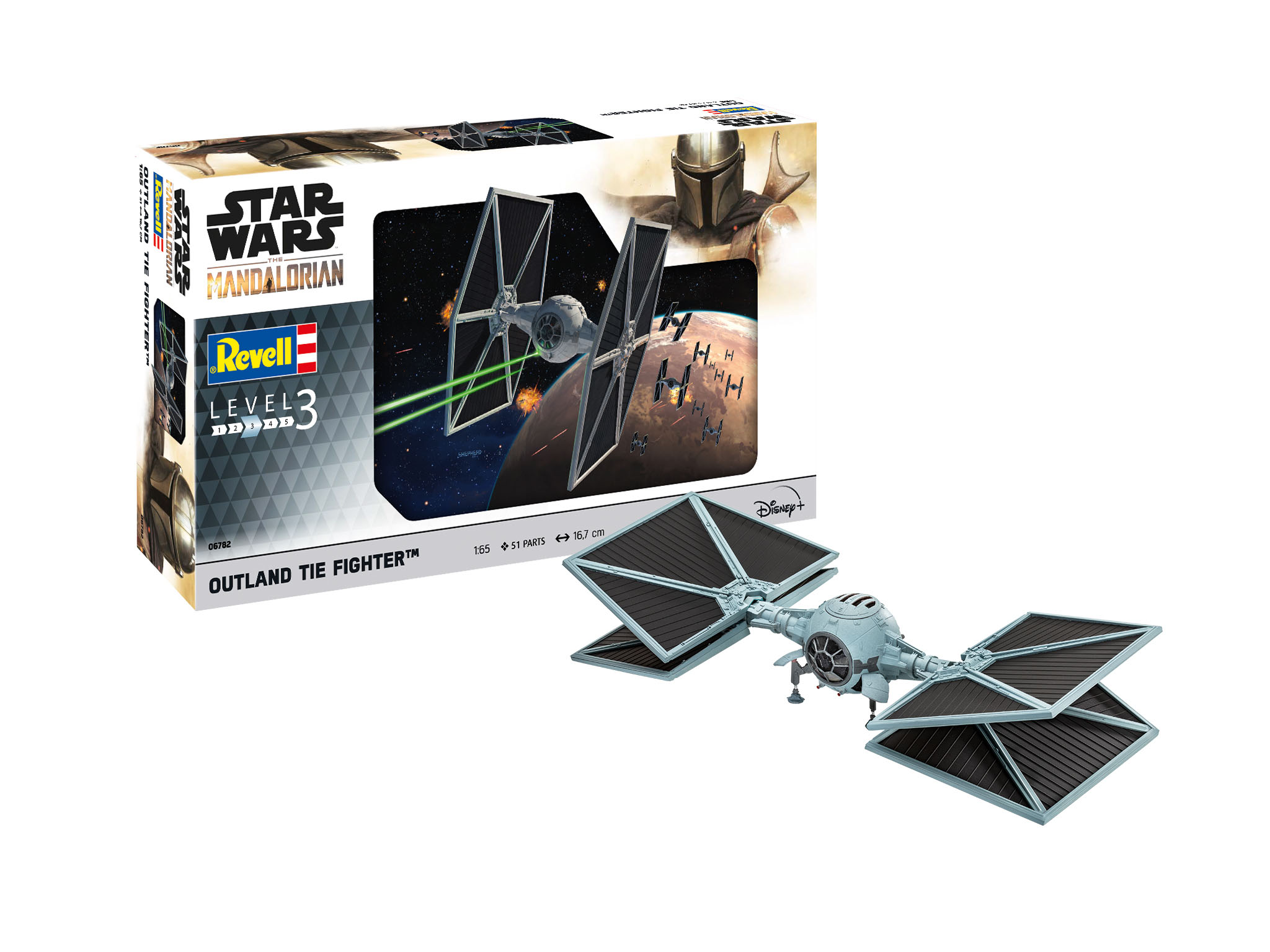 Revell 06782 The Mandalorian: Outland TIE Fighter - STAR WARS