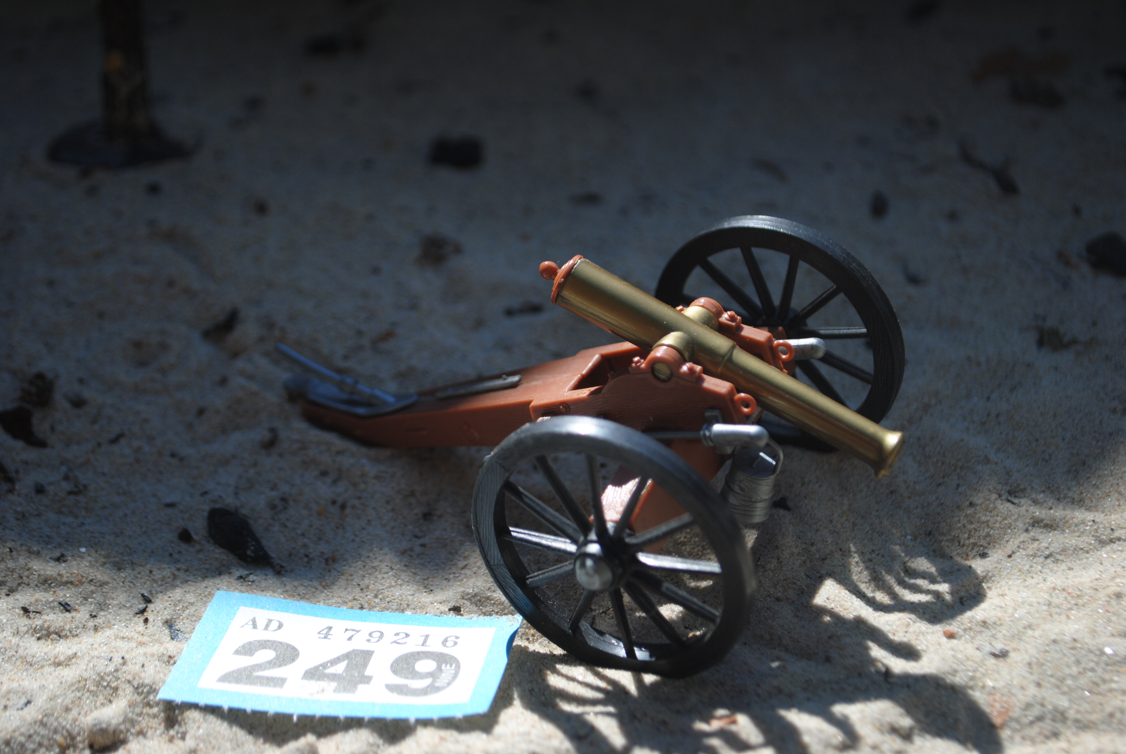 Timpo Toys B.249 American Civil War 6 POUNDER FIELD GUN CANNON ARTILLERY PIECE