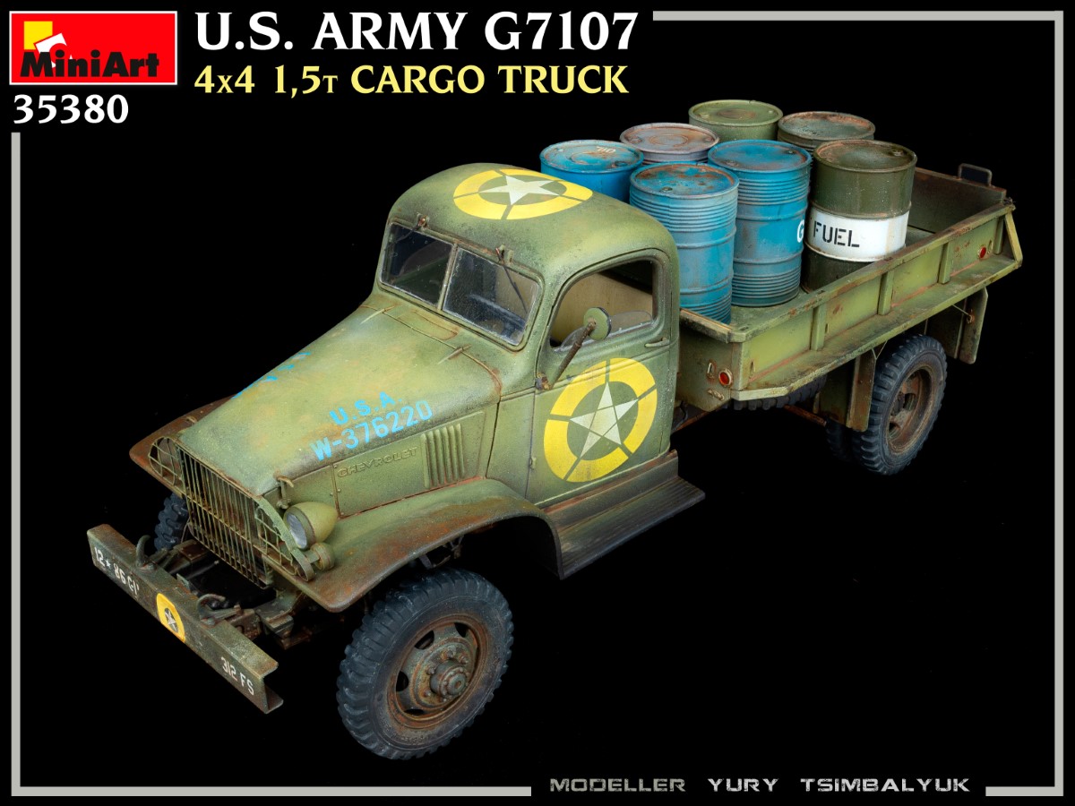 Mini Art 35380 U.S. ARMY G7107 4X4 1,5t CARGO TRUCK