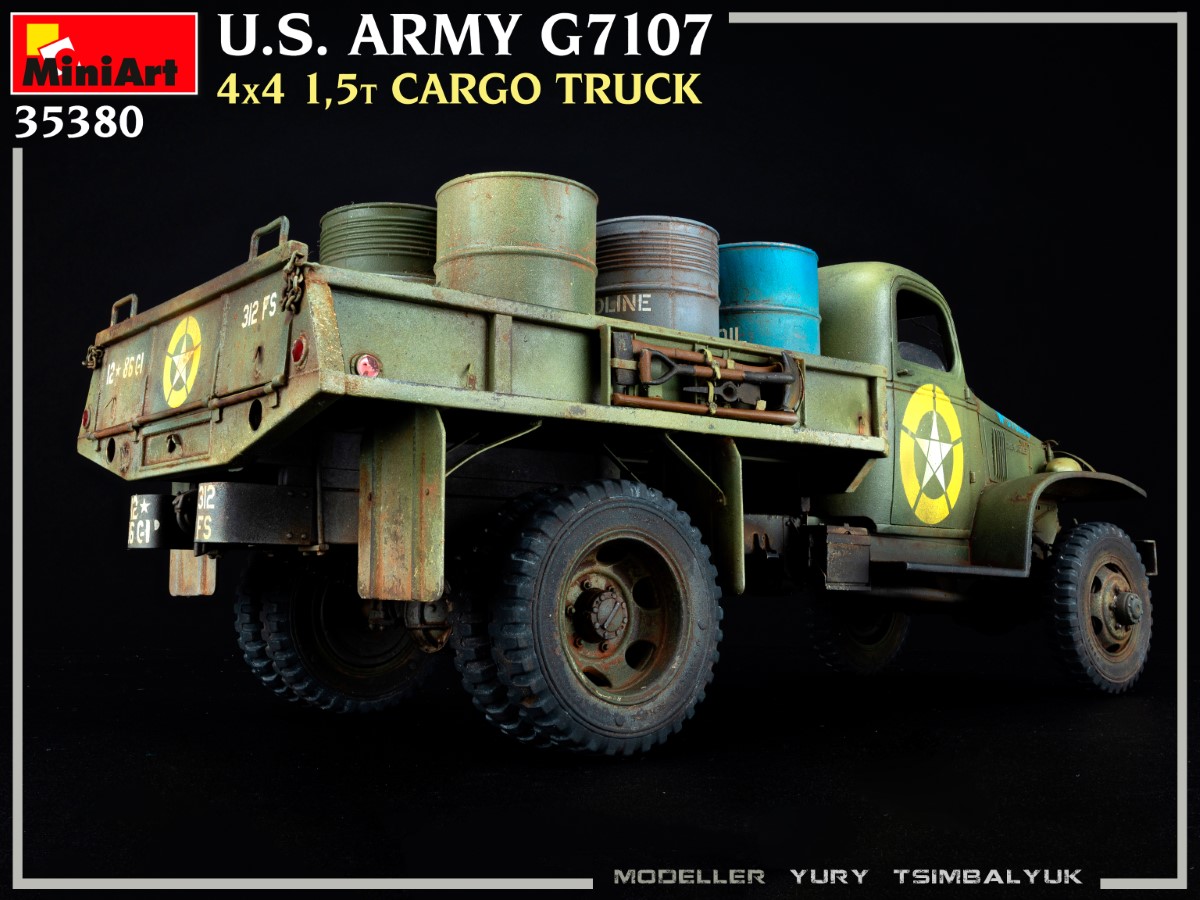 Mini Art 35380 U.S. ARMY G7107 4X4 1,5t CARGO TRUCK