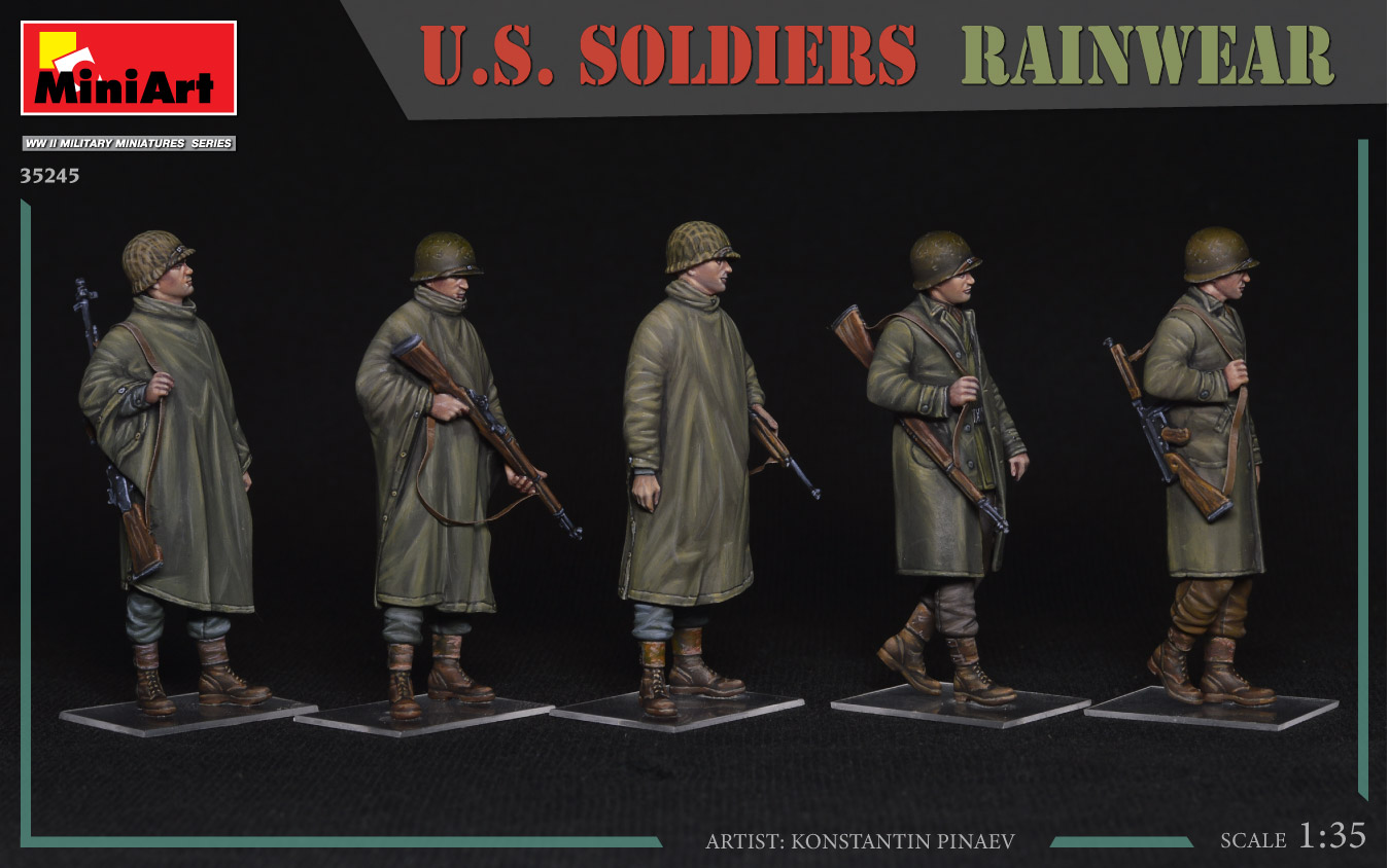Mini Art 35245 U.S. SOLDIERS RAINWEAR