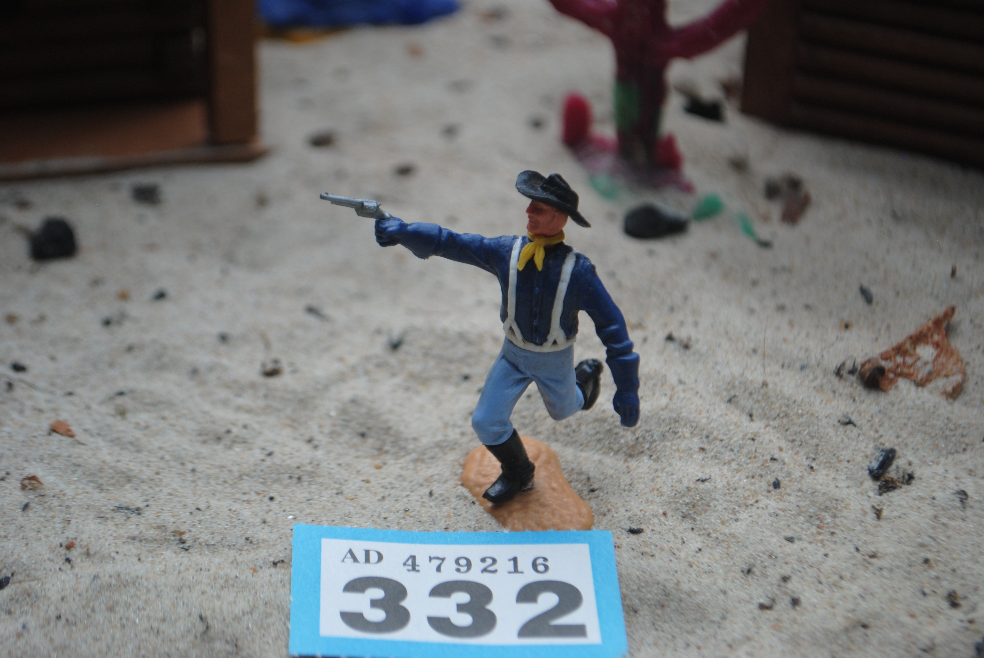Timpo Toys B.332 Union Army Soldier standing American Civil War / US 7th Cavalry 2nd version 