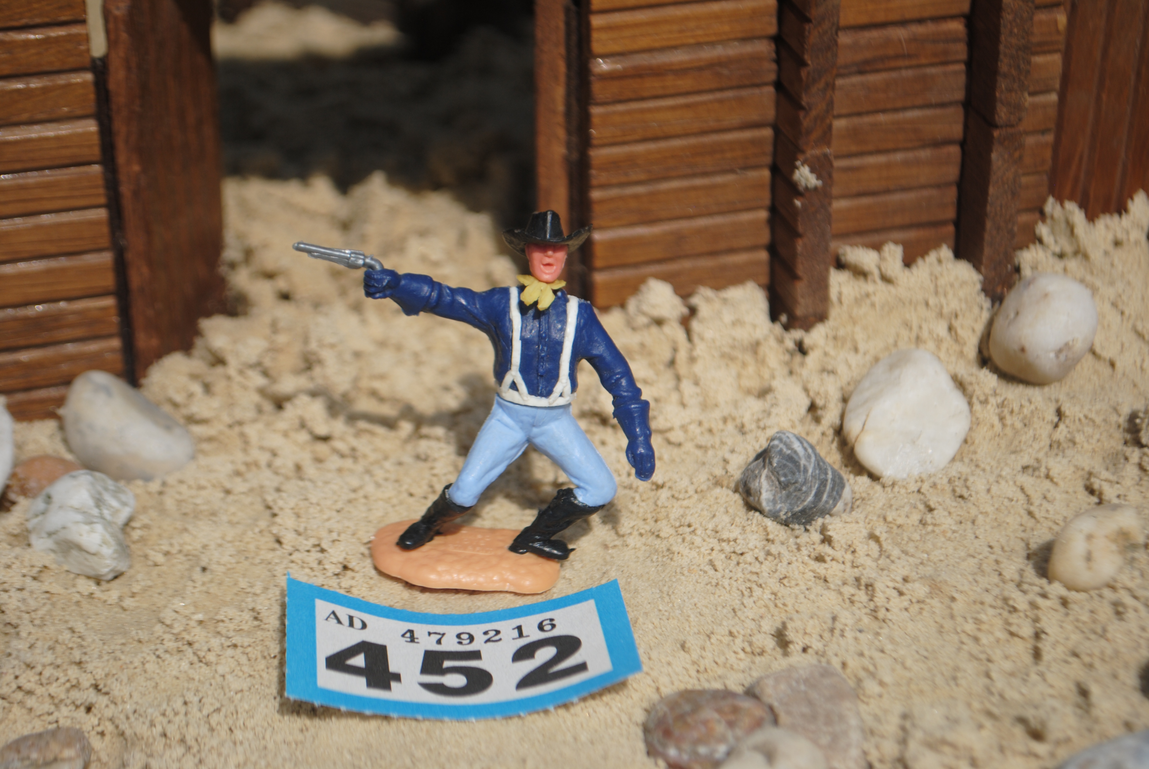 Timpo Toys B.452 Union Army Soldier standing American Civil War / US 7th Cavalry 2nd version 