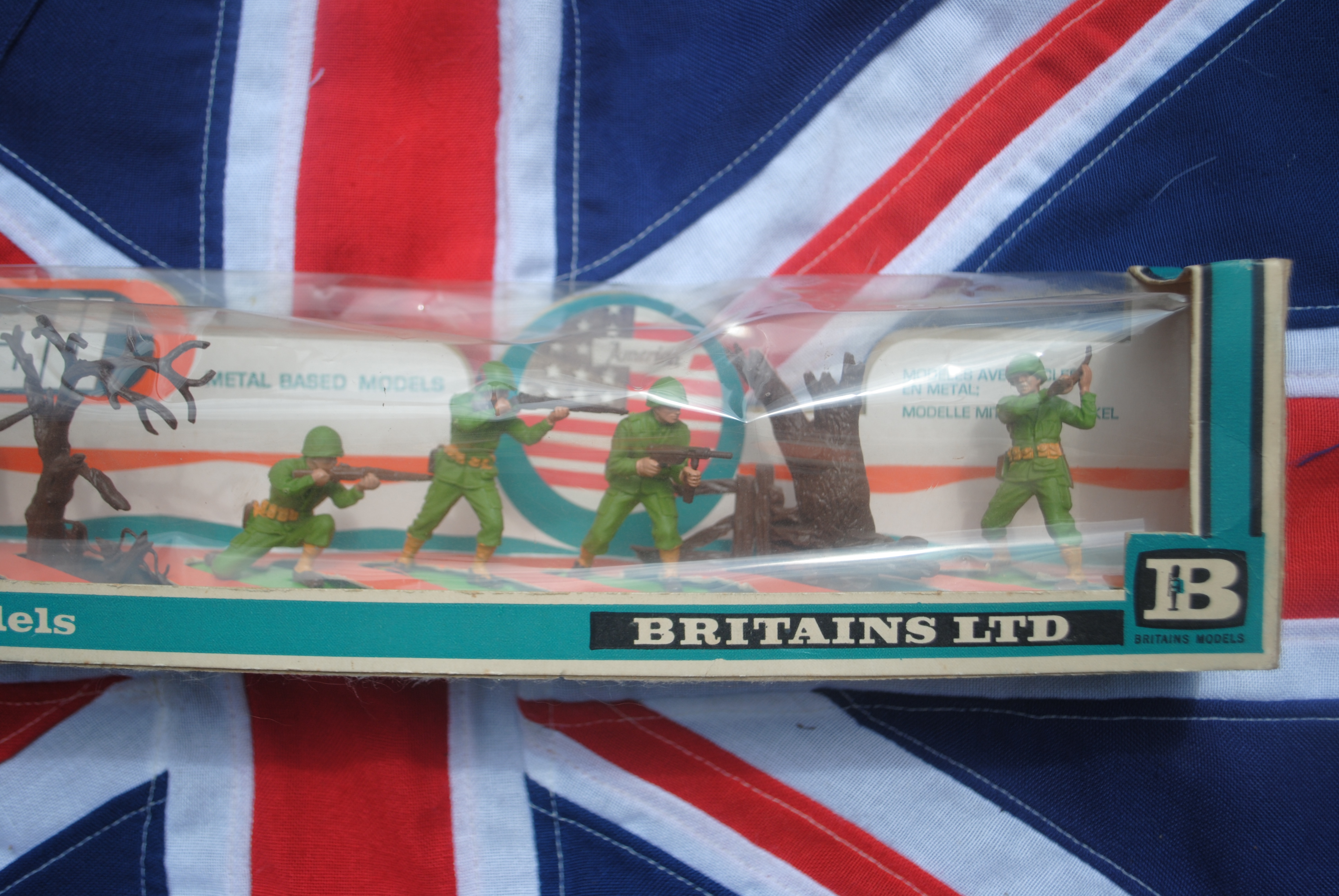 Britains LTD Models 7344 US American Army Infantry '1st issue box'