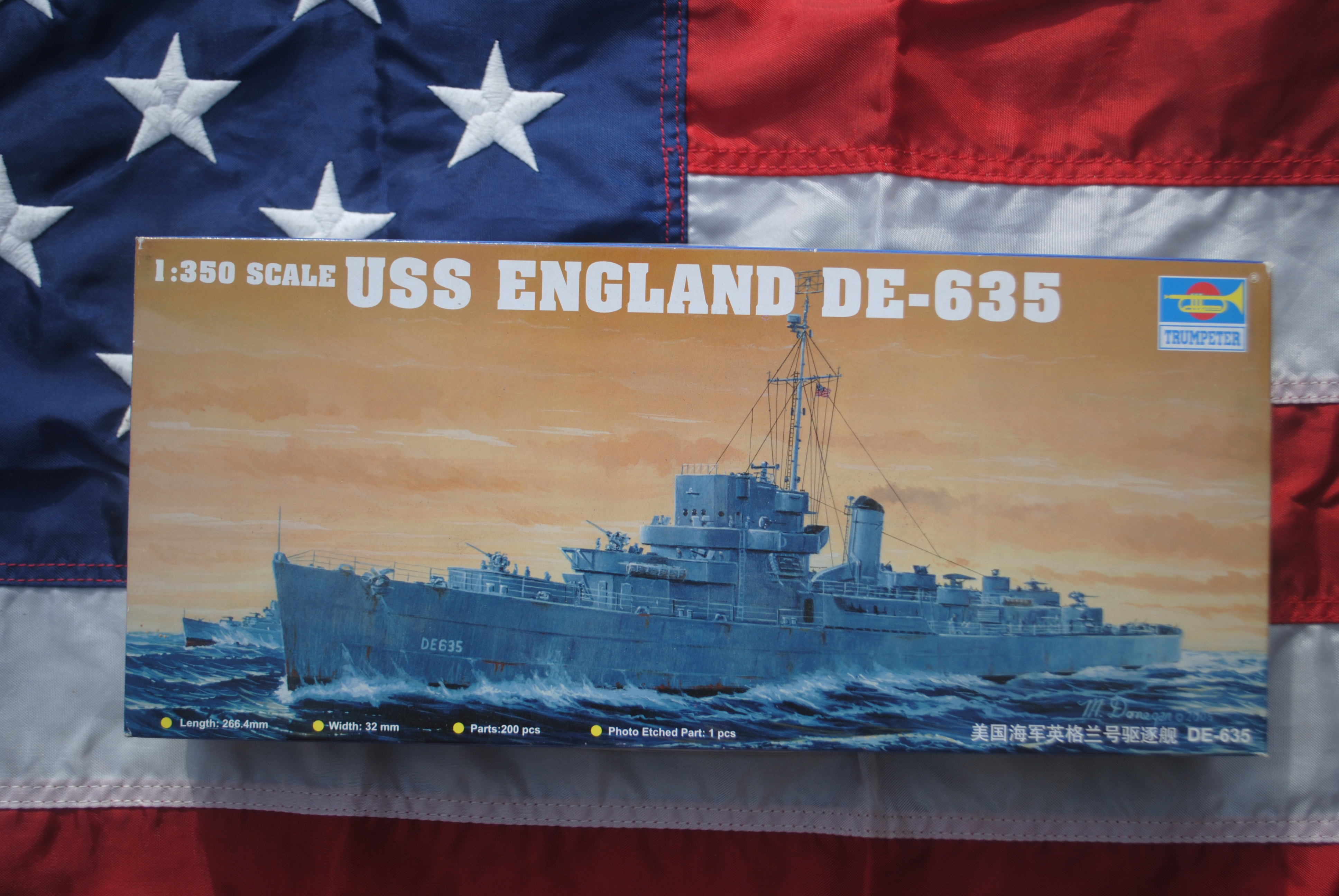 Trumpeter 05305 USS England DE-635