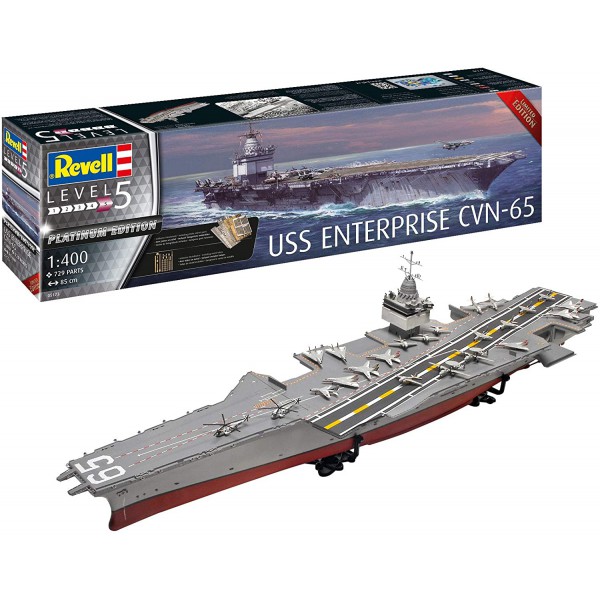 schuifelen Trottoir verschil Revell 05173 USS ENTERPRISE CVN-65 - grootste modelbouwwinkel van Europa