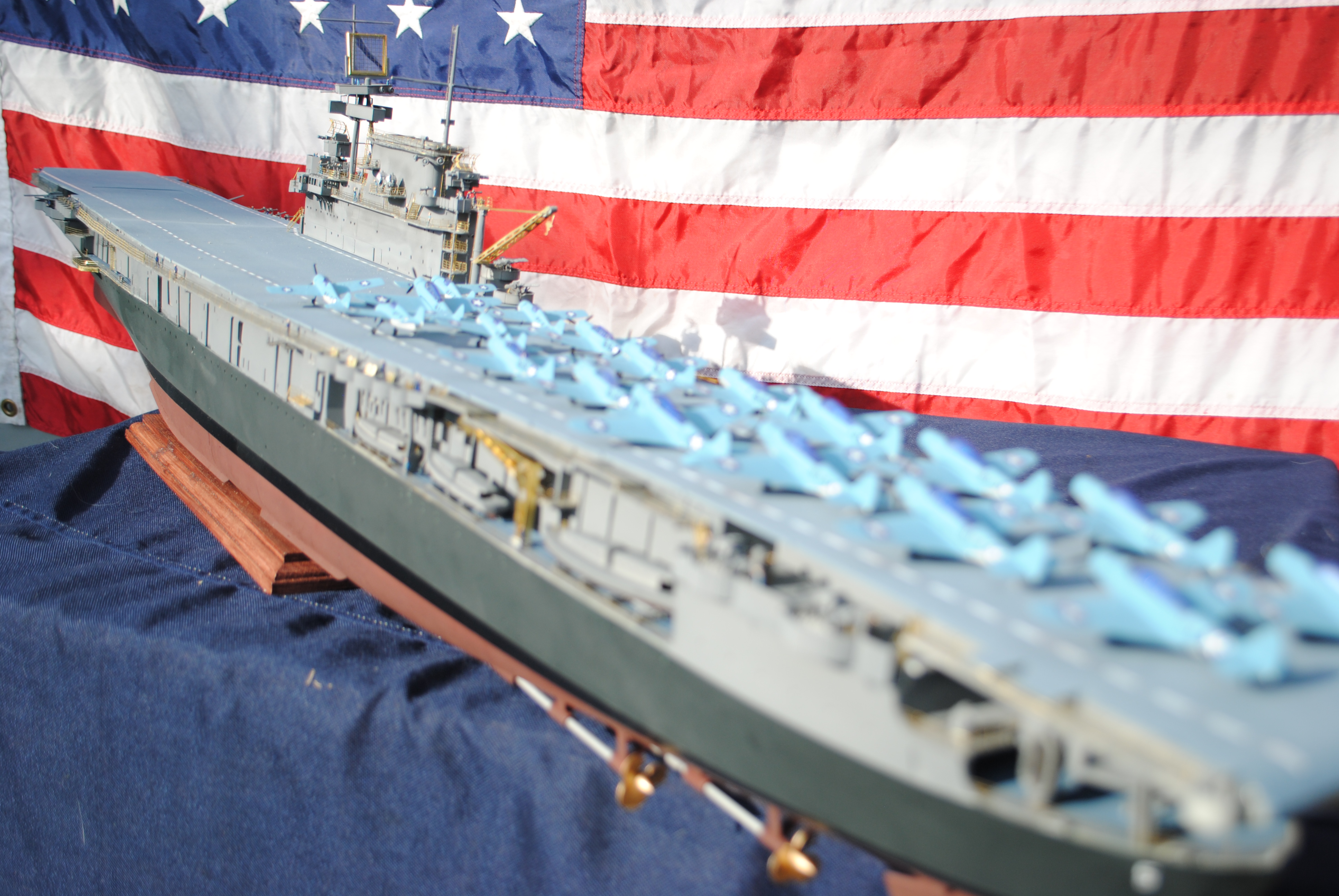 Trumpeter 03711 USS Yorktown CV-5 'construit pour l'affichage'