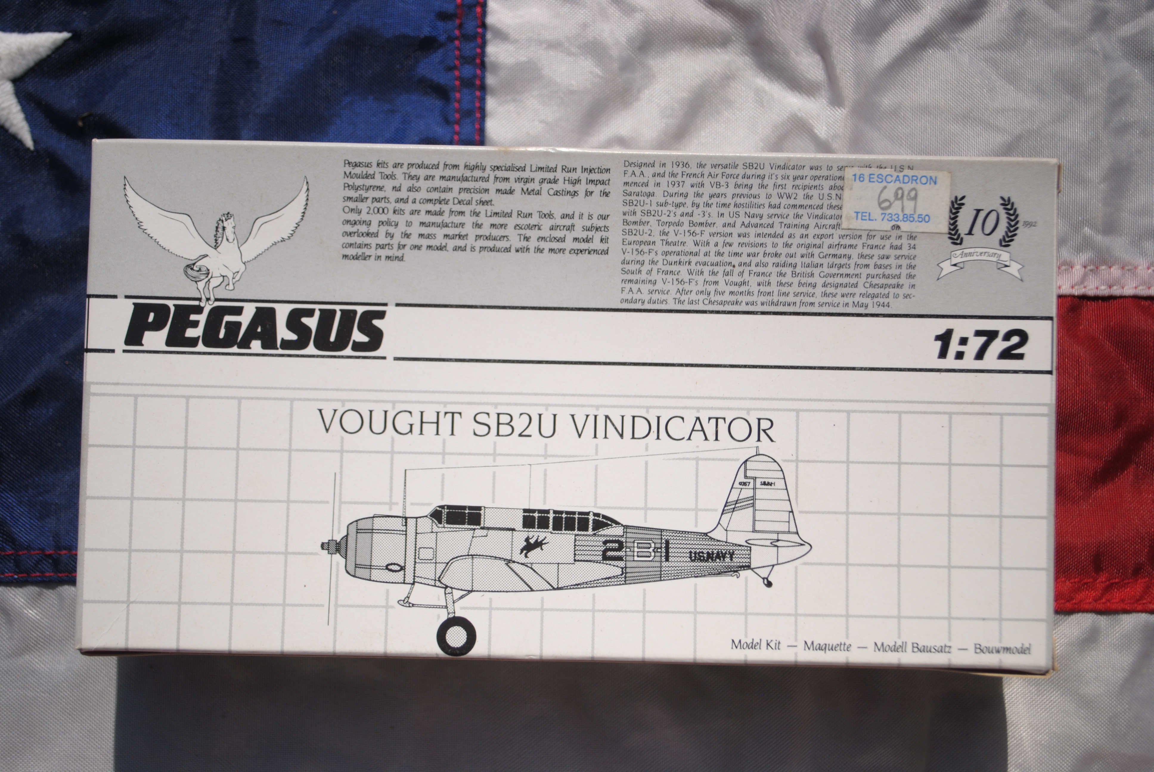 Pegasus 3004 Vought SB2U Vindicator