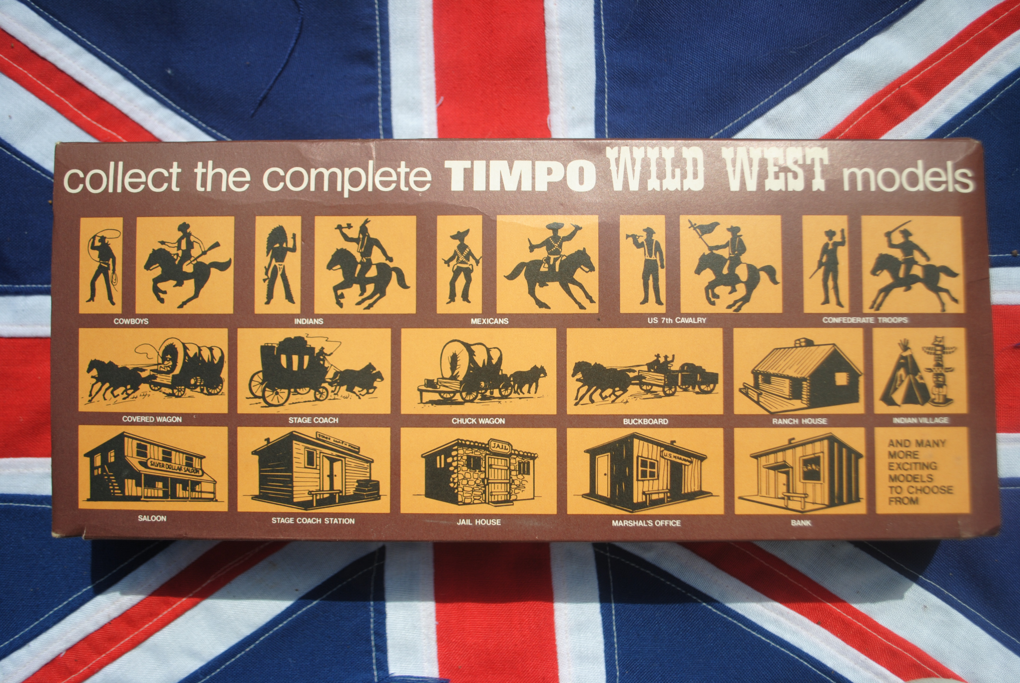 Timpo Toys 3/4/2 WILD WEST Indians