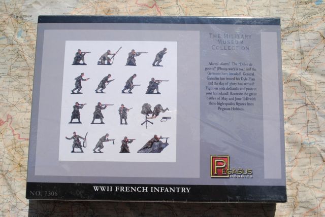 Pegasus hobbies 7306 WWII FRENCH INFANTRY