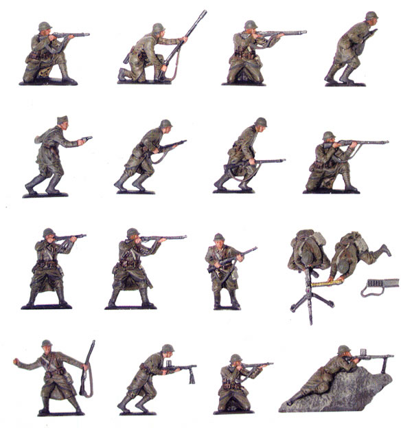 Pegasus hobbies 7306 WWII FRENCH INFANTRY