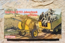 Maquette Dragon 1/35 - 3cm Flak 38/103 Jaboschreck Avec Remorque - Ref 6353