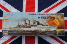 images/productimages/small/HMS-Exeter-British-Navy-Heavy-Cruiser-Revell-40061-Alanger.jpg