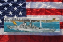 images/productimages/small/U.S.S.-WISCONSIN-BB-64-US-Navy-Battleship-Revell-H-352-doos.jpg