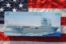 images/productimages/small/USS-Lexington-CV-2-051942-US-Navy-Aircraft-Carrier-Trumpeter-05716-doos.jpg