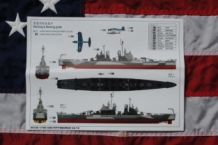 Five Star 700065 1//700 WWII USS Pittsburgh CA-72 Heavy Cruiser Upgrade Set for Trumpeter 05726