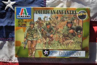 Italeri 6046 American Infantry WWII (originally Esci)