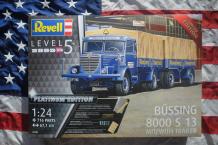 Revell 07580 Büssing 8000 S 13 with Trailer 'Platinum Edition'