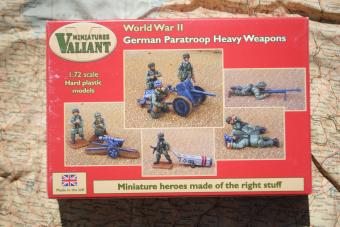 Valiant Miniatures VM010 Armes lourdes des parachutistes allemands de la Seconde Guerre mondiale