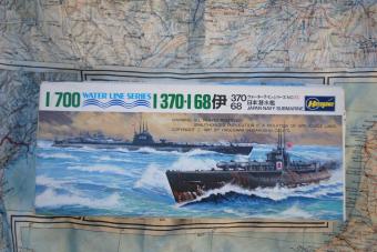 Hasegawa WL-S073 I-370 & I-68 Japan Navy Submarine