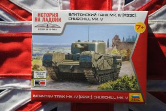 Zvezda 6294 Infantry Tank Mk. IV (A22C), Churchill Mk. V