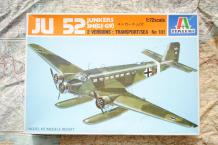 Italeri 101 Ju 52 Junkers 3m (G5-G9) 2 Versions: Transport/Sea