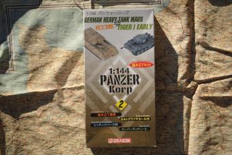 Dragon 14002 Panzer Korp German heavy tank Maus + Tiger 1 early