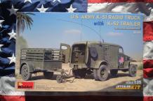 MiniArt 35418 U.S. Army K-51 Radio Truck with K-52 Trailer Interior Kit
