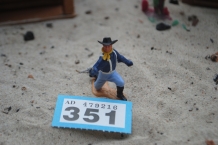 Timpo Toys B.351 Union Army Soldier standing American Civil War / US 7th Cavalry 2nd version 