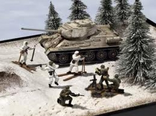 Revell 03203  T-34/85 & Siberische Infantristen