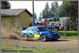 REV07123  Subaru Impreza WRC 2004 Ralley action