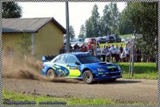REV07123  Subaru Impreza WRC 2004 Ralley action