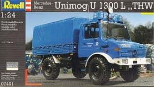 Revell 07401  Unimog U1300L THW