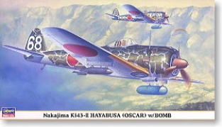 Hasegawa 9634 Nakajima Ki-43 Type 1 II  w/250kg bomb