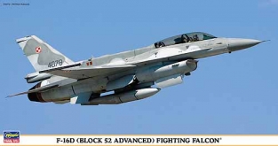 Hasegawa 09906 F16D ( Block 52 Advanced) Fighting Falcon