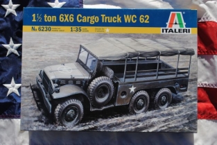 Italeri 6230 1½ ton 6X6 Cargo Truck WC 62