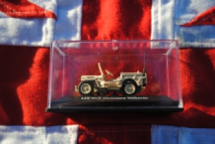 Cararama 7-90100 1/4 Ton Military Vehicle Willy's JEEP