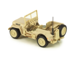 Cararama 7-90100 1/4 Ton Military Vehicle Willy's JEEP