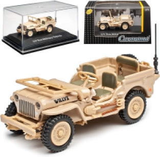 Cararama 7-90100 1/4 Ton Military Vehicle Willy's JEEP