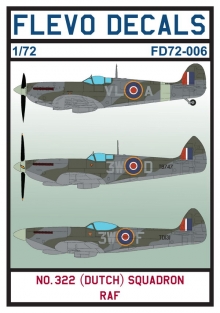 FD72-006  NO322 (Dutch)SQ  RAF