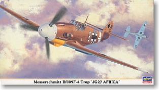 Has.09804 Messerschmitt Bf109F-4 Trop JG27 Africa