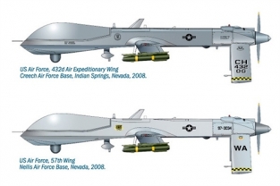 Italeri 1289  Drone MQ-1A/B Predator