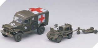 Academy 13403  U.S. AMBULANCE & TOWING TRACTOR